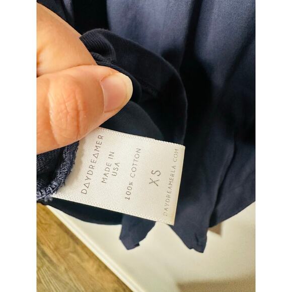 Daydreamer Pink Floyd Dress in Vintage Navy Band Tee Oversized Size Extra Small - Picture 4 of 9